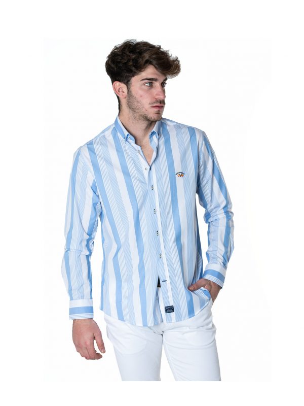 CAMISA CUELLO BOTON POPELIN spagnolo