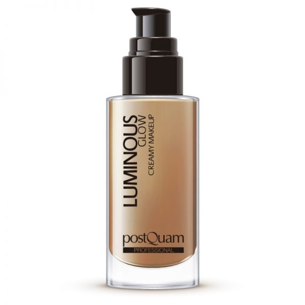 base de maquillaje fluido luminous glow golden postuam