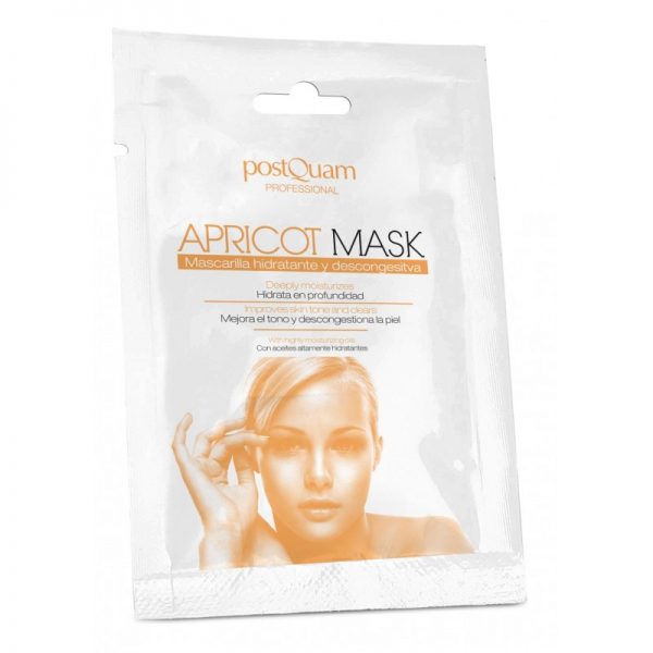 mascarilla facial monodosis de albaricoque postquam