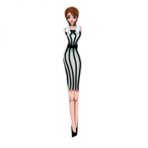pinza de depilar brown hair girl italian design
