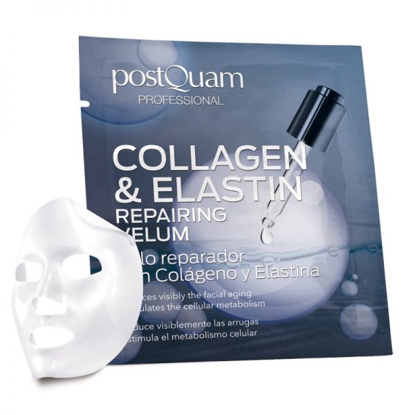 velo colageno y elastina reparador facial postquam